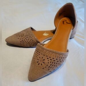 Report suede light brown/tan pointed shoes